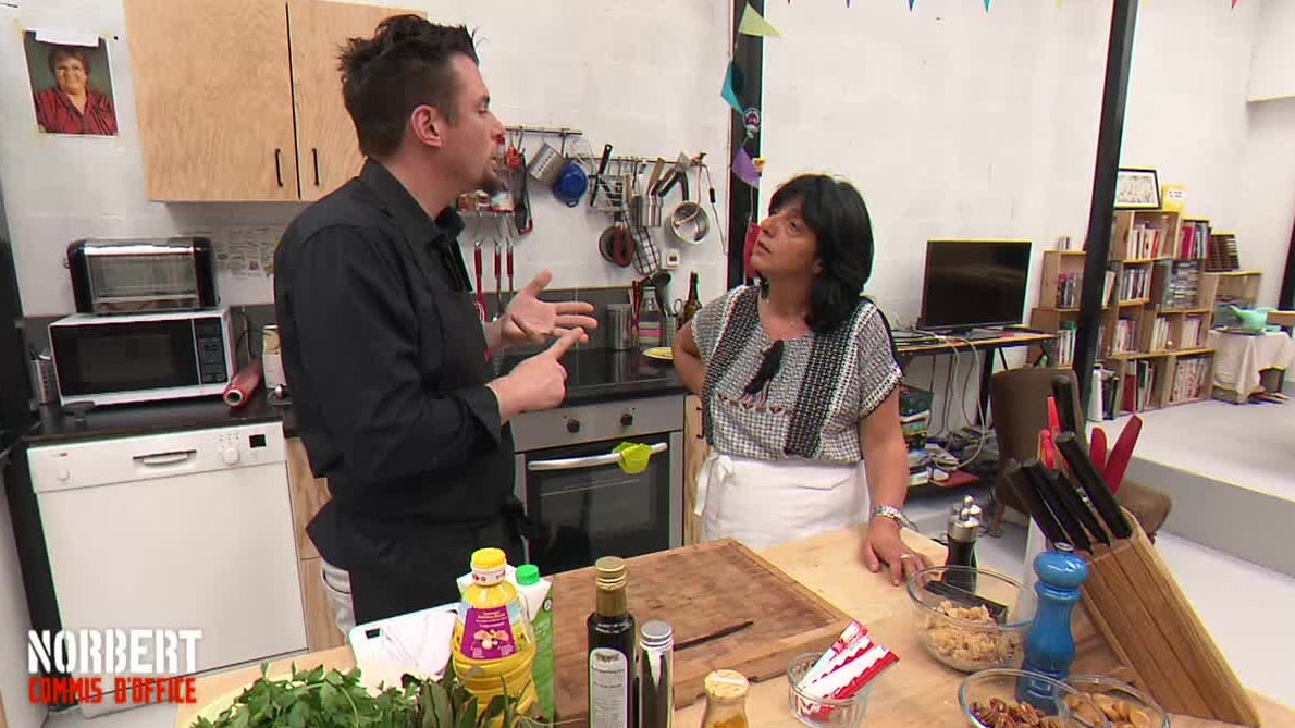 Nathalie et sa cuisine au micro-ondes / Florian et sa normandiflette