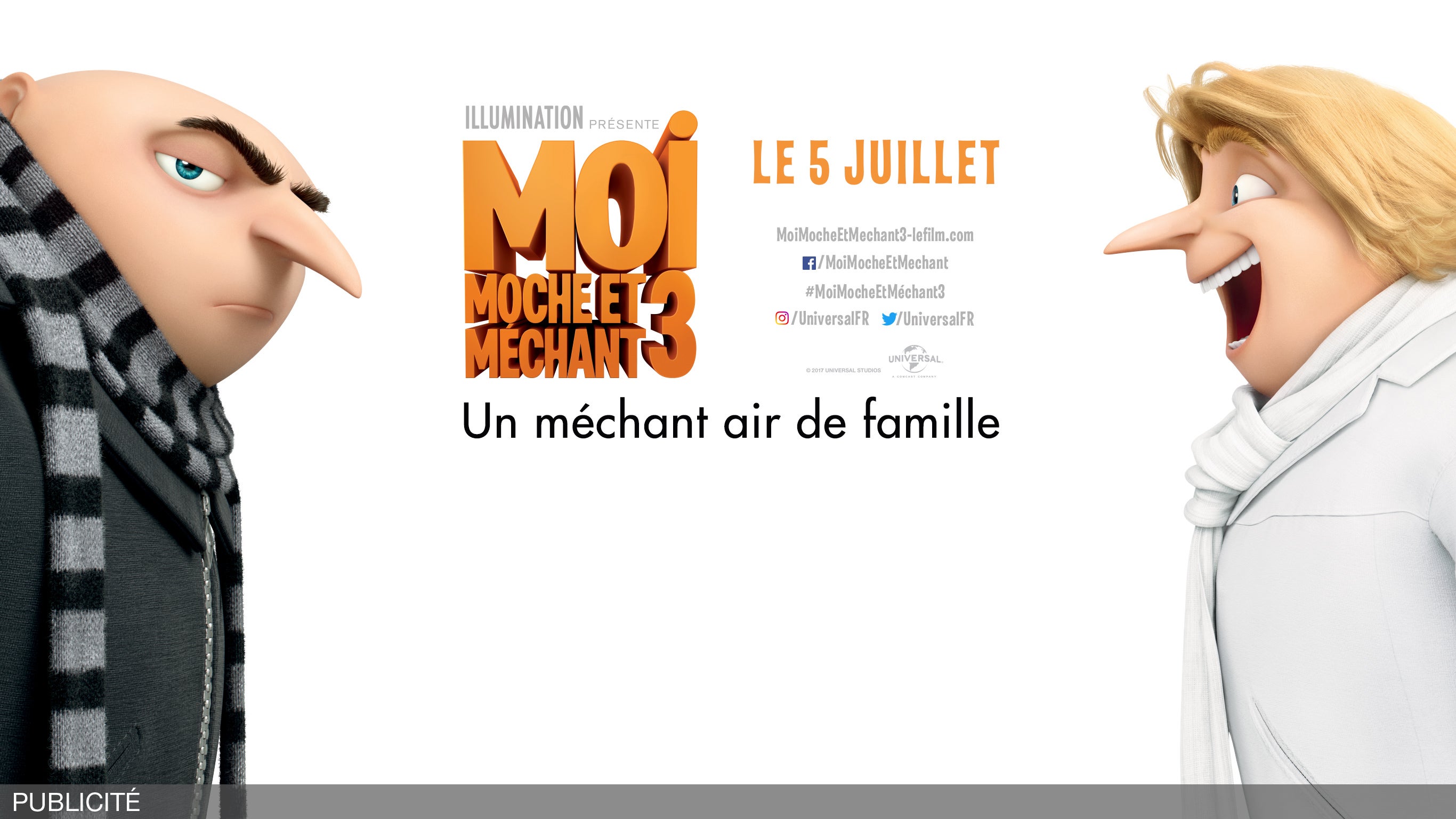 Moi Moche et Méchant 3 sur M6+ voir les épisodes en streaming